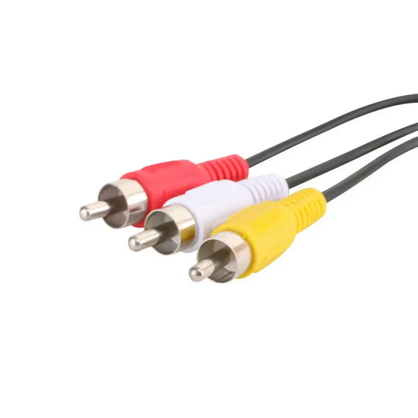 5 футов/1 м USB 2 0 гнездо к 3 RCA папа Видео A/V адаптер для видеокамеры кабель