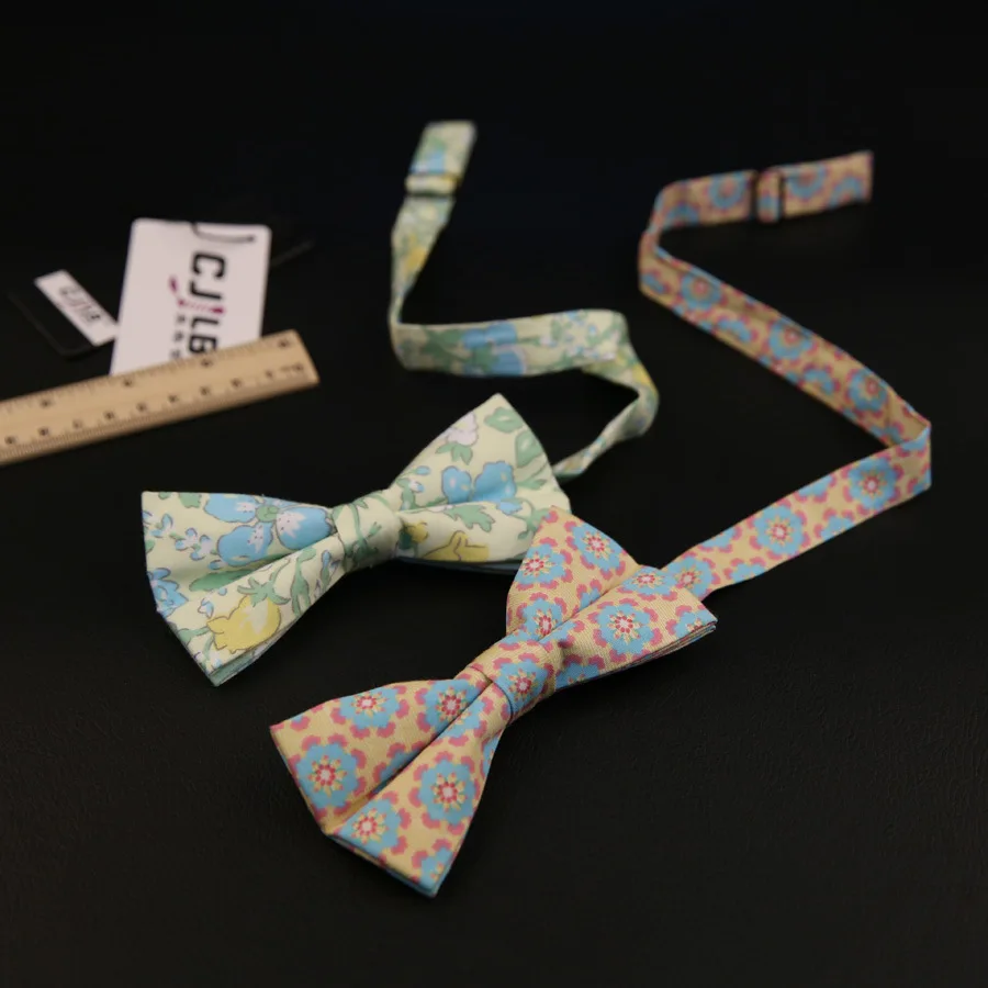 Хлопчатобумажный галстук бабочка с цветами новинка 2017 модные мужские галстуки