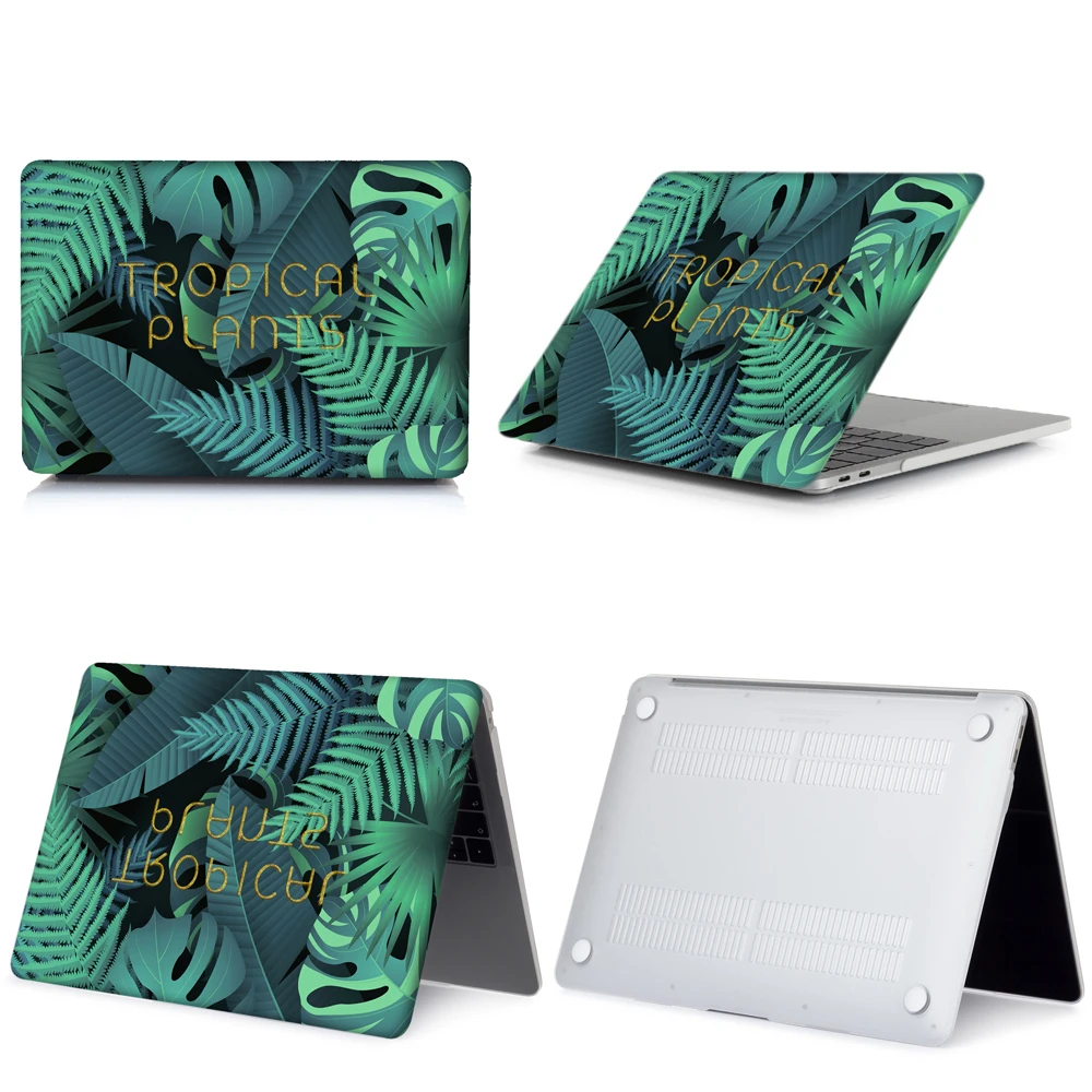 008 Жесткий Чехол для ноутбука Macbook Air Pro retina 11 12 13 15 сенсорный экран для Macbook New Air 13 A1932+ чехол для клавиатуры - Цвет: 008