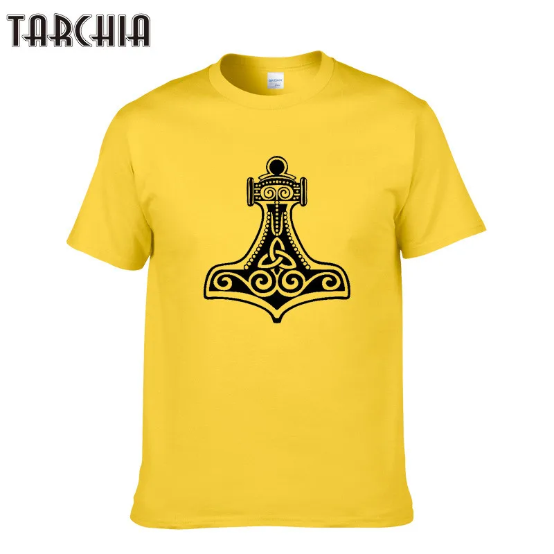 Футболка TARCHIA мужская с круглым вырезом стильная тенниска в стиле хип-хоп
