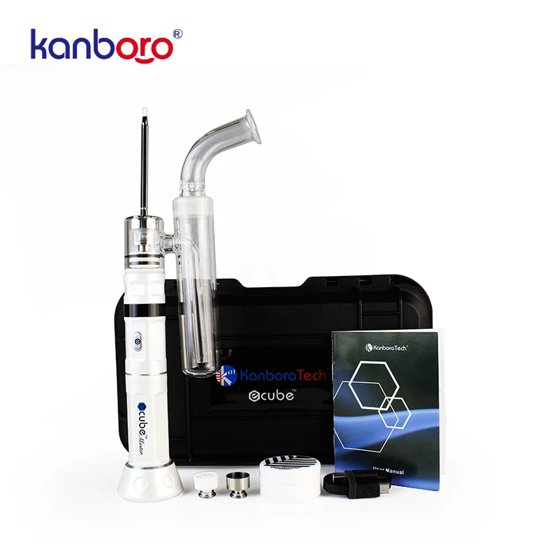 Новая сухая трава сигареты Kanboro Ecube Master Kit воск масло испаритель Enail Vape ручка пара