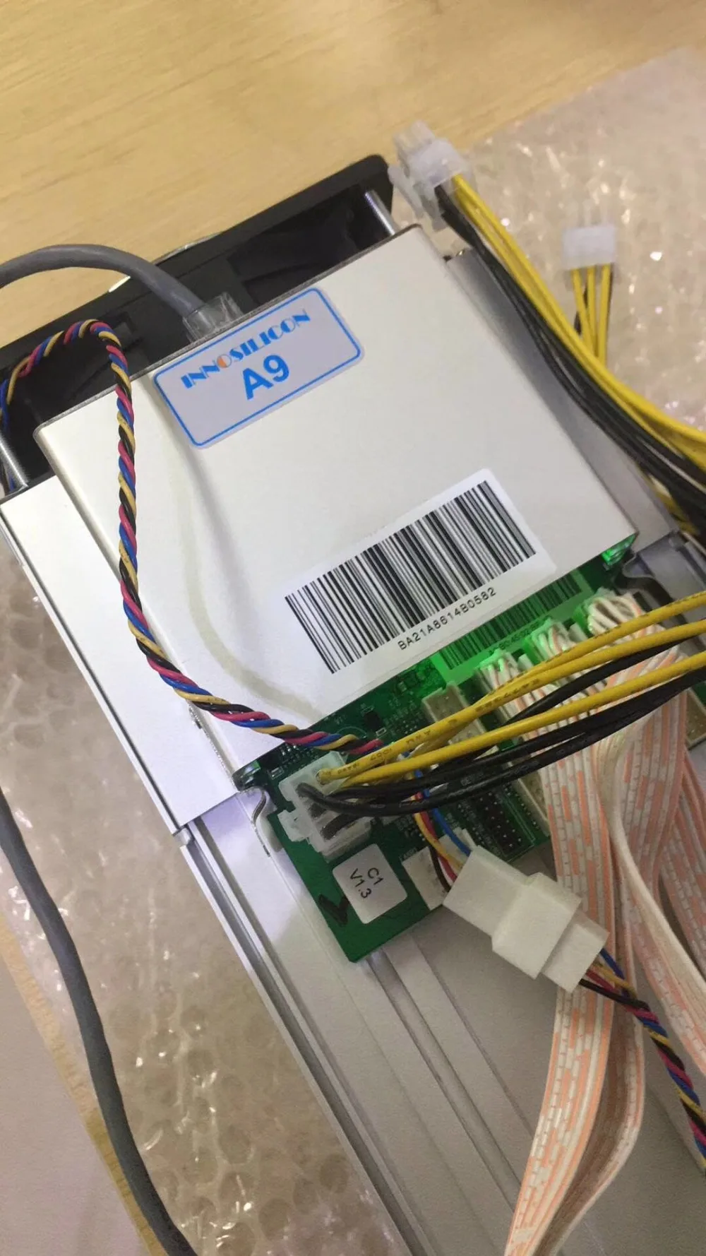 Б/у Innosilicon A9 ZMaster 50k sol/s с БП Equihash Asic Zcash ZCL ZEC BTG Miner лучше чем Antminer Z9 Z9 Mini S9 S11 S15