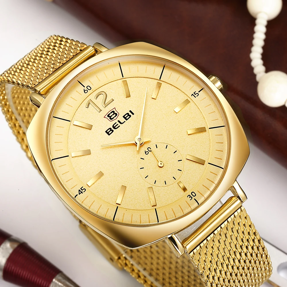 AAA Business Male Watch Luxury Square with Round Special Design for Men Wrist Watches Ultra-thin Steel Quartz Man Clock Brand | Наручные