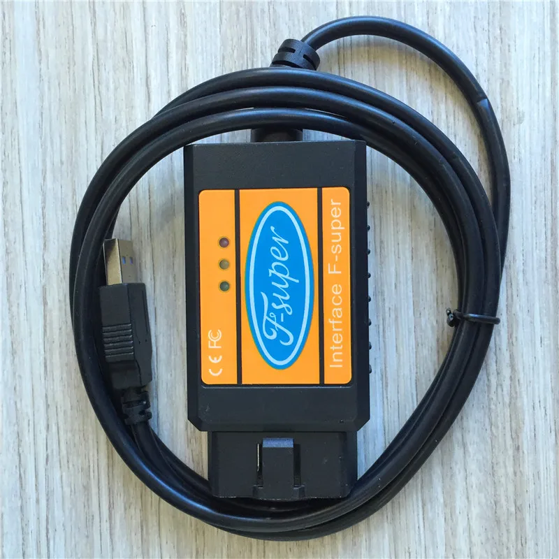 Новое поступление USB Diagnnostic интерфейс для Ford Mon deo F super Scan Tool с 3 летней