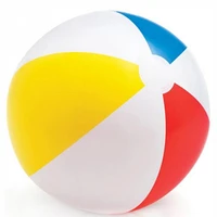 random color 41 cm inflatable beach ball for childrenadults swimming pool water fun or outdoor beach ball knocked