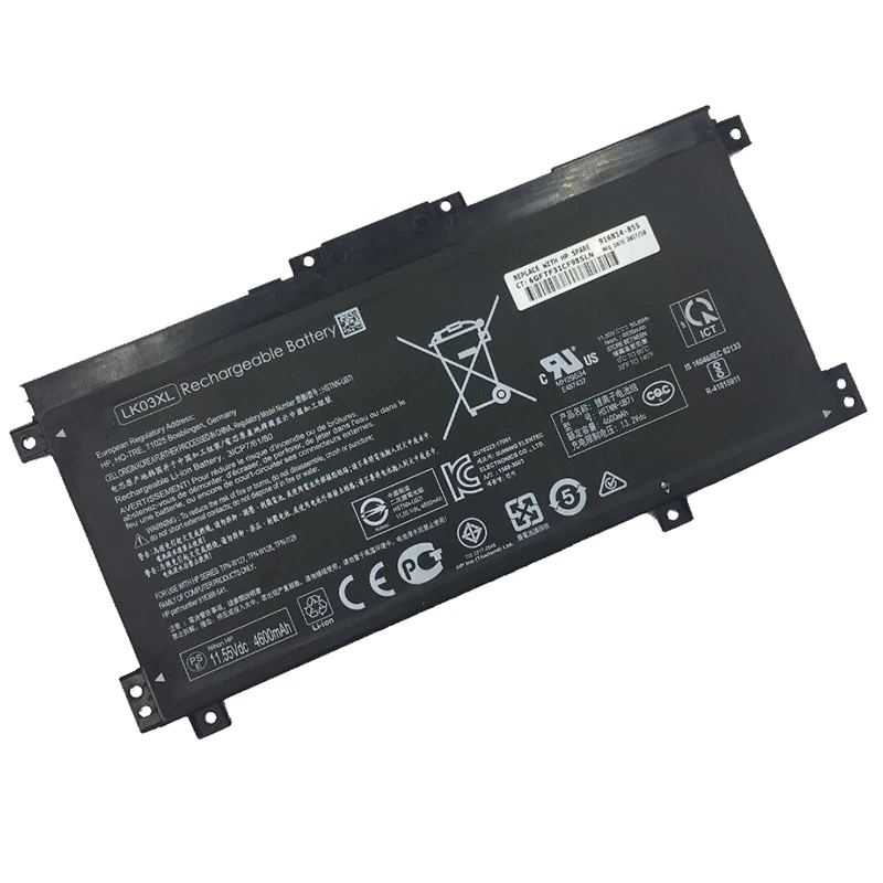 Батарея для ноутбука GZSM LK03XL HP HSTNN UB7I батарея TPN W127 W128 LK03055XL 1129 LB7U