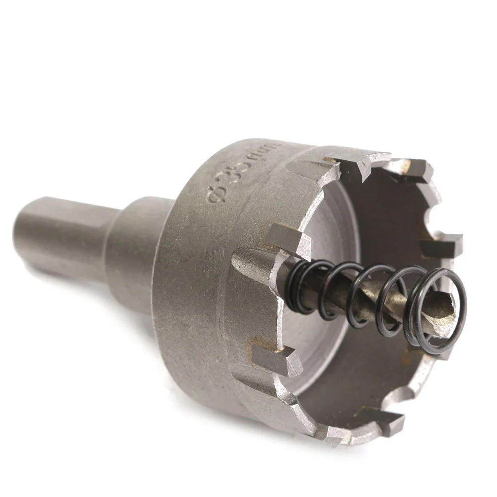 

6pcs 22 - 65mm Carbide Tip TCT Core Drill Bit Hole Saw Stainless Steel Alloy Tools Can Be Clamped On Hand Drill And Bench Drill