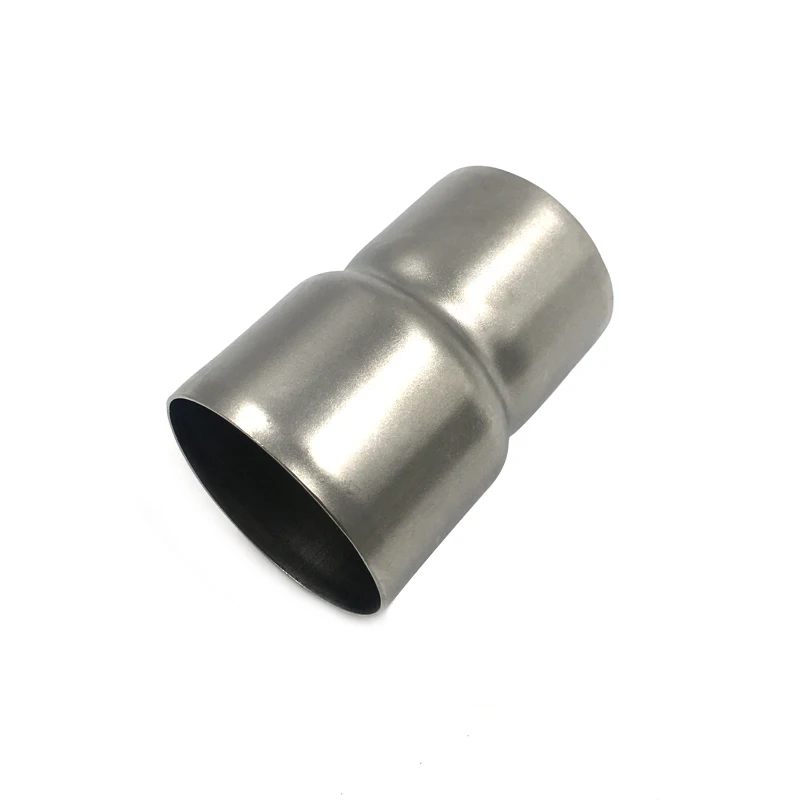 Silver Мотоцикл 60 or51mm Мотокросс выхлопной адаптер выхлопной трубы разъем из нержавеющей стали 51-60 мм адаптер автомобильные аксессуары Универсальный - Цвет: Silver