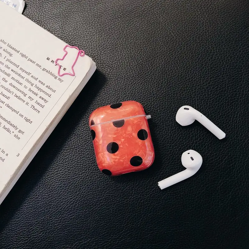 33 Чехол для Airpods 2 Чехол для Apple аниме мультяшный чехол для Airpod 1 пластиковый чехол Защита Bluetooth Беспроводная зарядка Coque - Цвет: 33