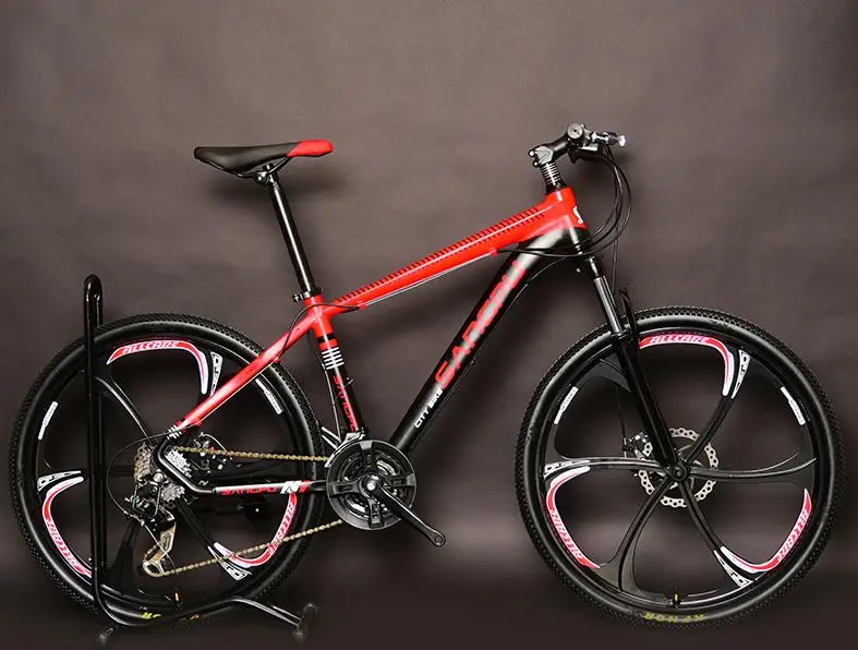 Kalosse bicicleta горный велосипед 26 дюймов шины из алюминиевого сплава для взрослых горный велосипед 21/24/27/30 скоростей