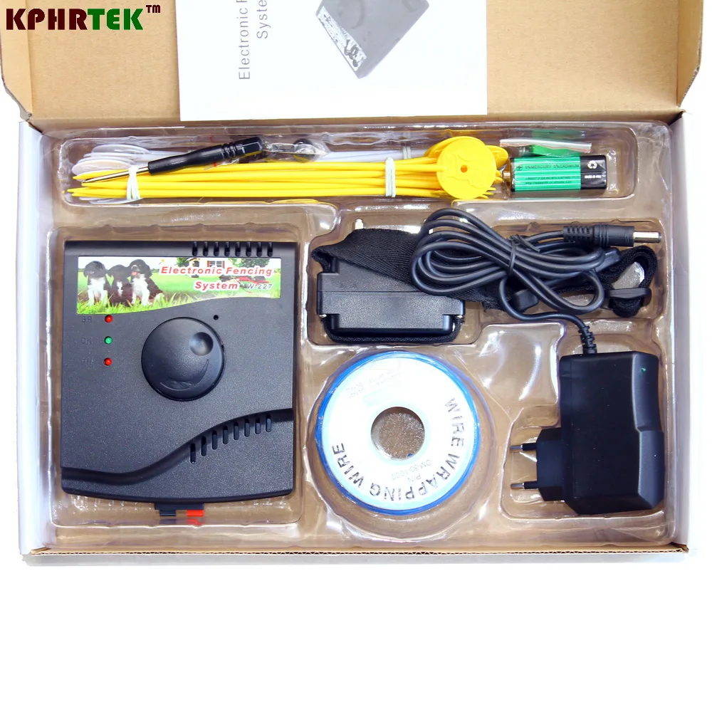 Электронный забор для собак водонепроницаемая электронная система дрессировки