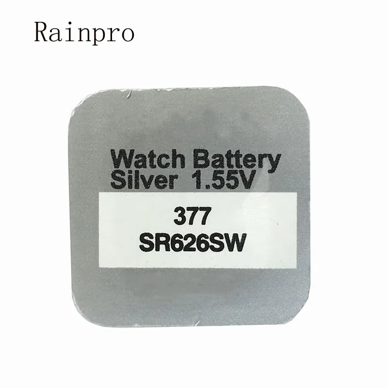 Фото Батарейка для часов Rainpro 5 шт./лот SR626SW SR626 377 1,55 в №1