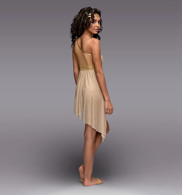 

Modern dance professional clothing Stage dress foreign trade goods