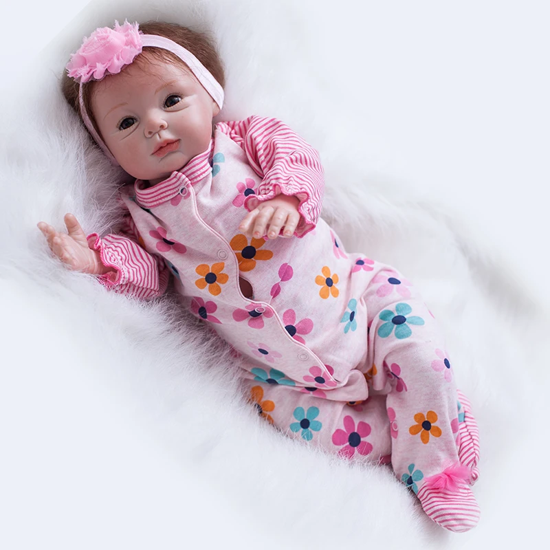 Fashion Dolls Reborn Silicone For Princess Children Birthday Gift Kids Toys for Girls YDK-51R3 Newborn Babay with Clothes |