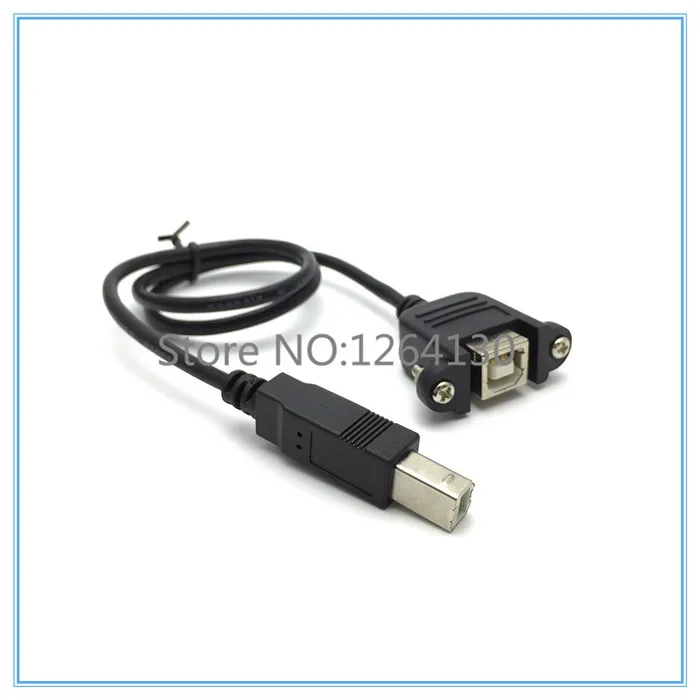 Кабель удлинитель с винтовым замком для принтера 0 5 м|cable usb m/f|female to male usbusb |