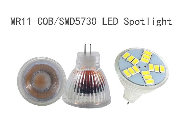 Затемняемый 5 Вт Светодиодный GU10 MR11 COB светодиодный светильник AC/DC12V AC110V 220 в 35 мм диаметр COB MR11 Светодиодный точечный светильник Теплый/Холодный белый лампа