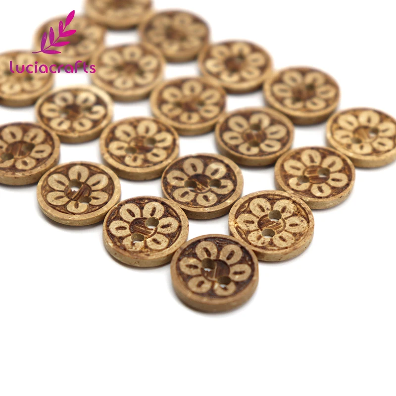 Распродажа! 6 шт./24 шт. кокосовые пуговицы с 2/4 отверстиями 13 х13 мм|shell sewing button|clothing