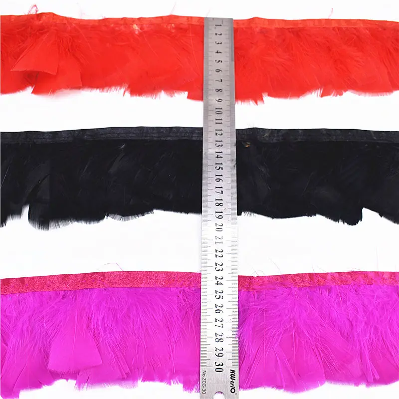 

New Natural dyed ringneck pheasant feather ribbon trim 5-10yard8-10cm Decor feathers diy feathers for crafts Stage props plumes
