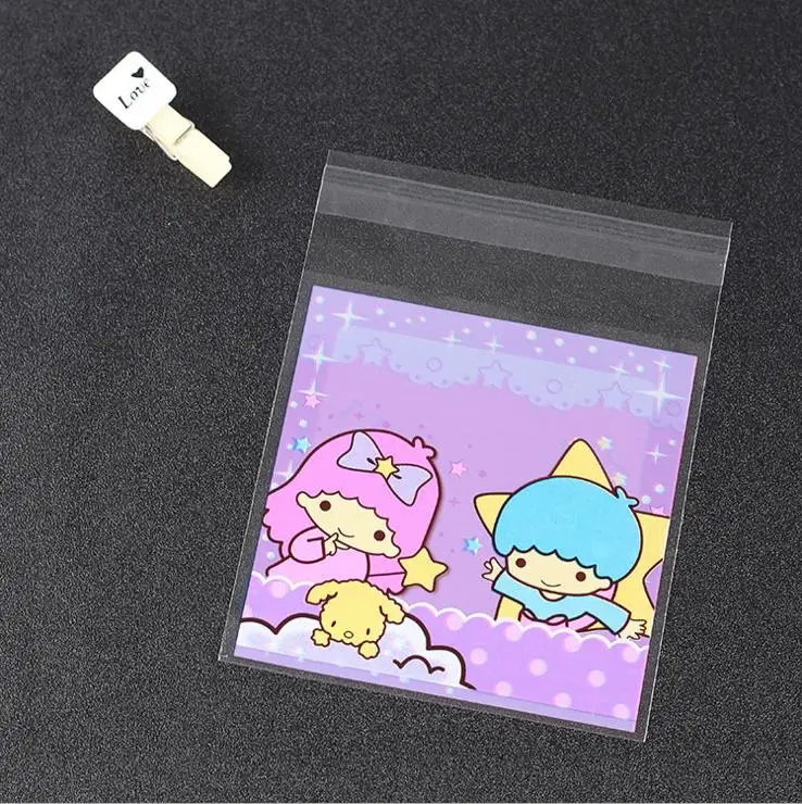 100 шт. пластиковые пакеты для мыла и печенья