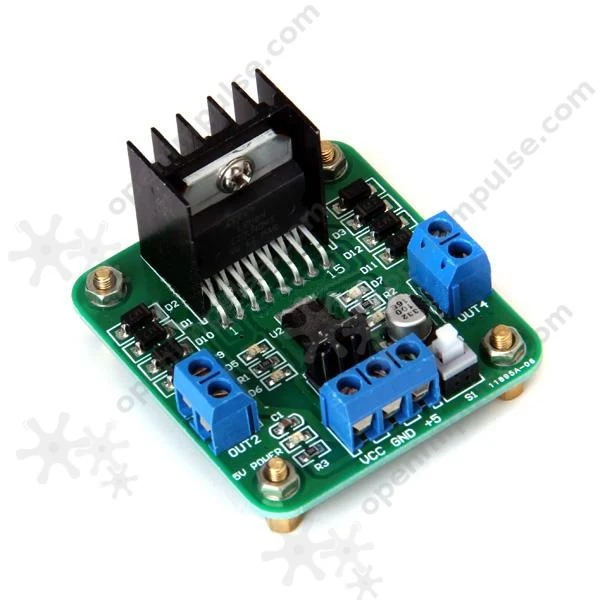 Модуль драйвера двигателя L298 Dual 2A|module mp3|module boxmodule dvb |
