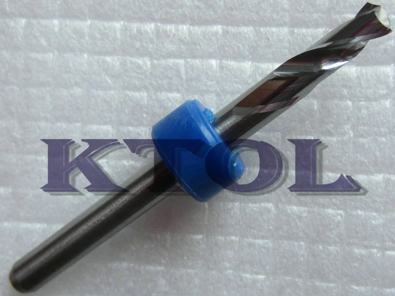 Новые 10 шт 3 175 мм PCB Фрезерные фрезы точная обработка алюминиевая медная пластина