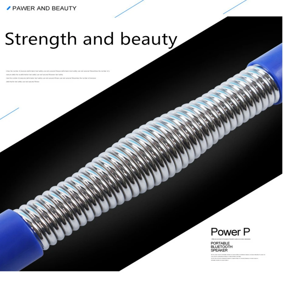 YINGTOUMAN power Twister Bar для укрепления верхней части тела, для тренажерного зала, высококачественные пружины из углеродистой стали и нескользящая пластиковая ручка