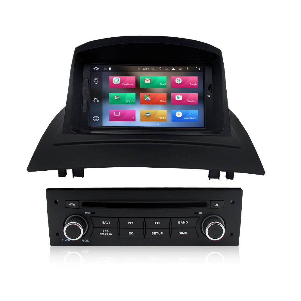4 ГБ ips Android 8,0 автомобильный стерео DVD мультимедиа для Renault Megane 2 Fluence 2002-2006 2008 Авто радио gps Навигация Аудио Видео