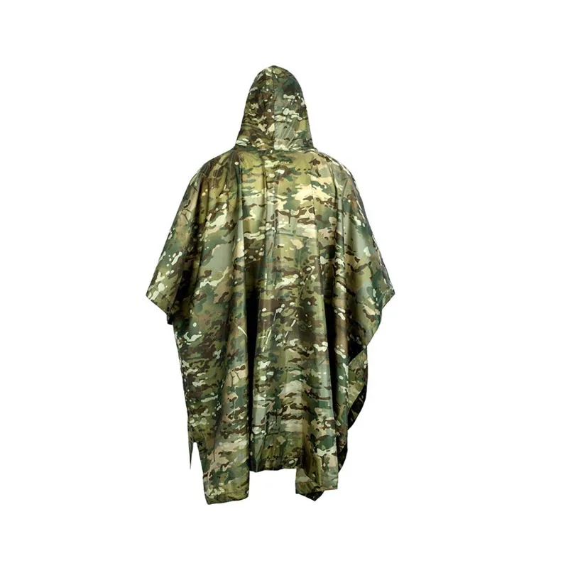 High quality Polyester taffeta material odorlessness Waterproof camouflage Raincoats poncho cover Multifunction sun Shelter | Дом и сад