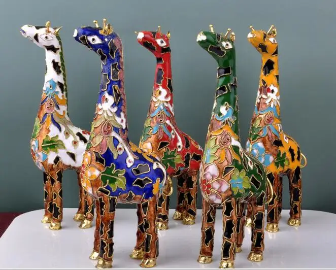 Китайские характеристики медная перегородчатая эмаль старые товары ручной