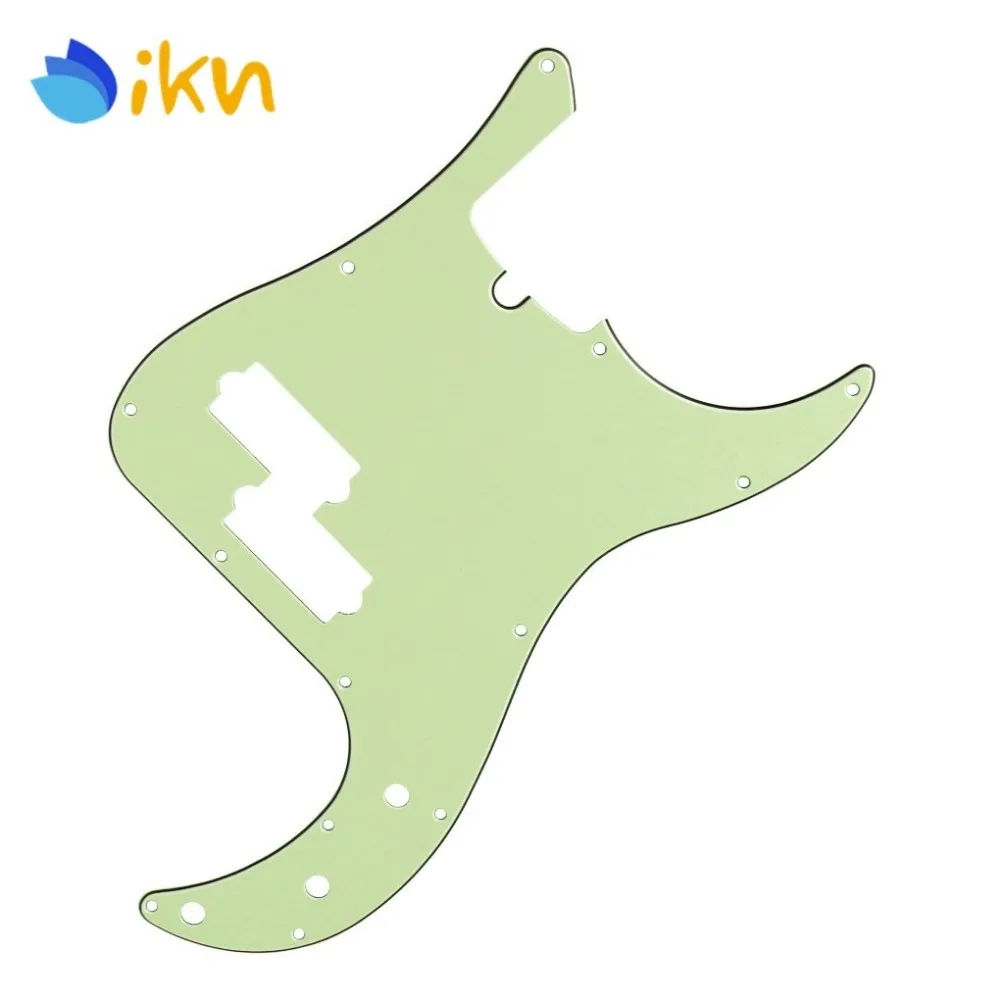 Новая стандартная Накладка для басов 13 отверстий царапин мятно зеленый 3 слойная