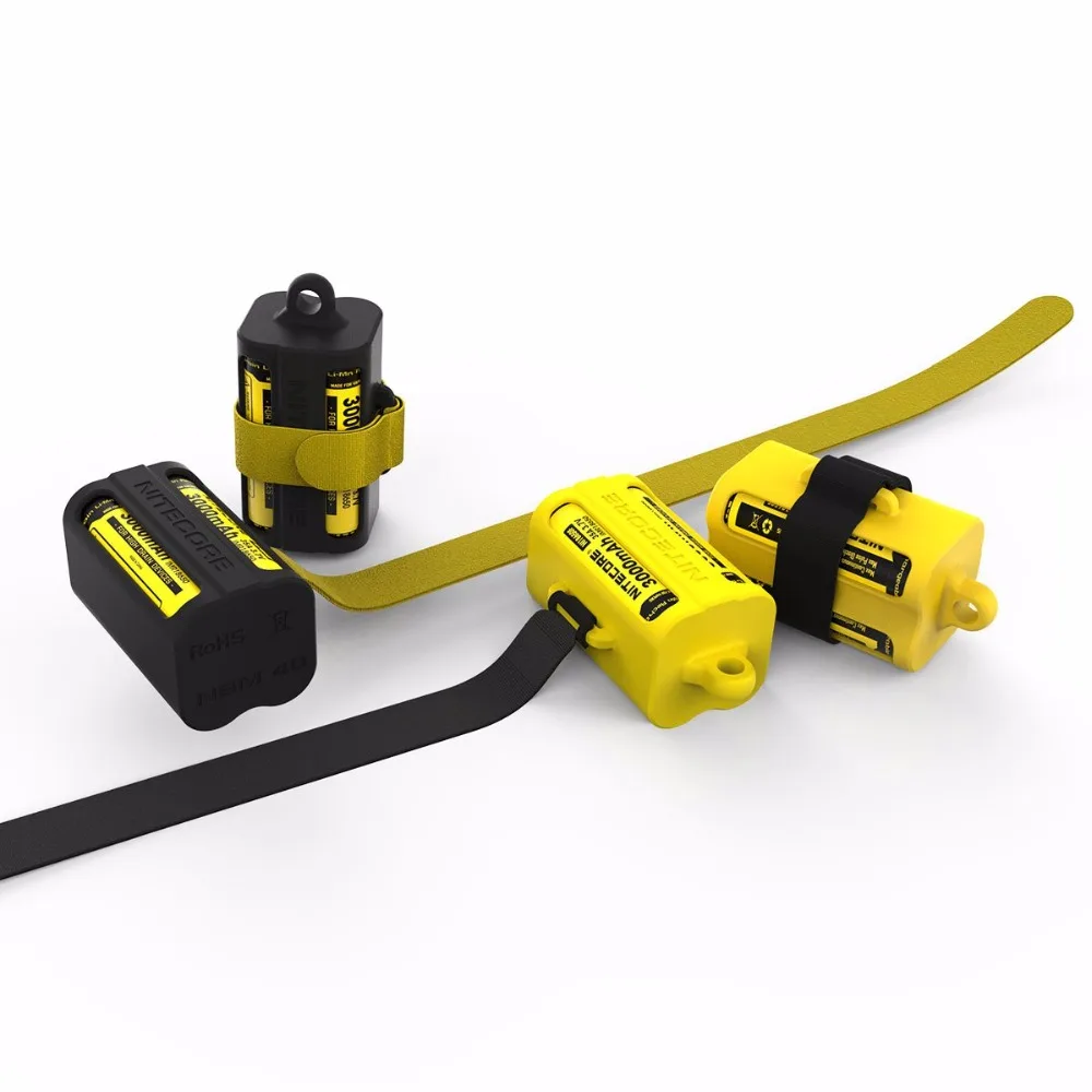 Высококачественный силиконовый чехол Nitecore NBM40 портативный контейнер для