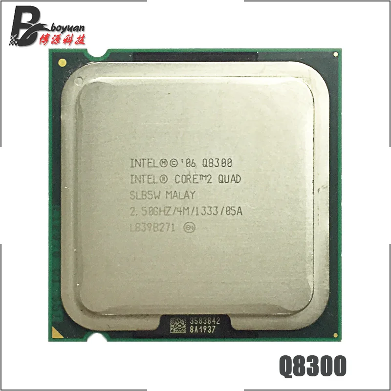 Четырехъядерный процессор Intel Core 2 Quad Q8300 5 ГГц 4 Мб 95 Вт 1333 LGA 775 | Компьютеры и офис