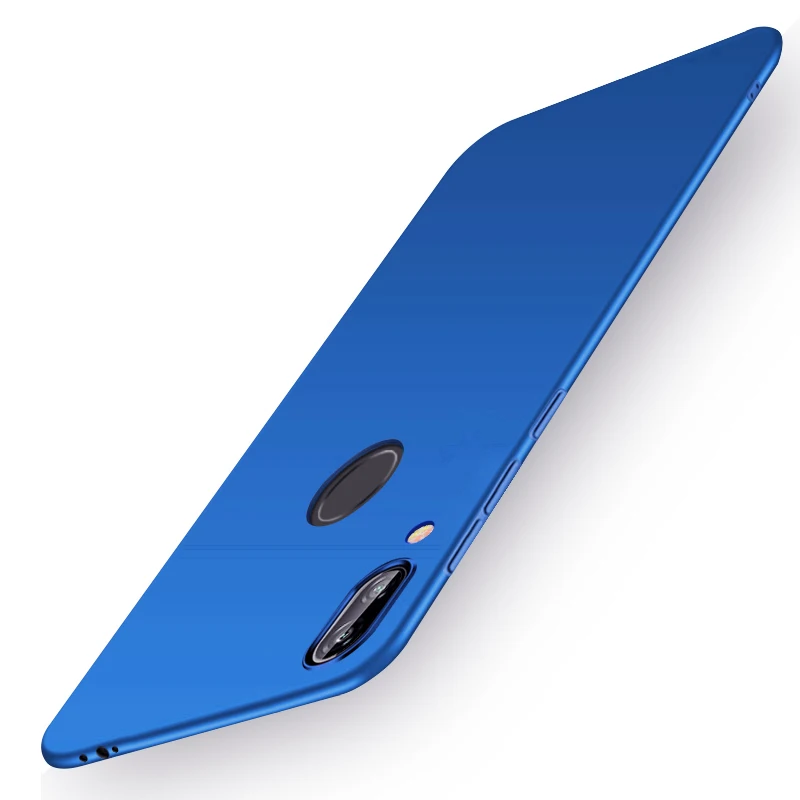 Blue Роскошный Жесткий чехол для телефона Xiaomi Redmi S2 6 6A 5 5A 5 Plus матовая задняя крышка из поликарбоната для Redmi Note 7 5 5A 6 Pro Чехол для телефона Capa сумка - Цвет: Blue