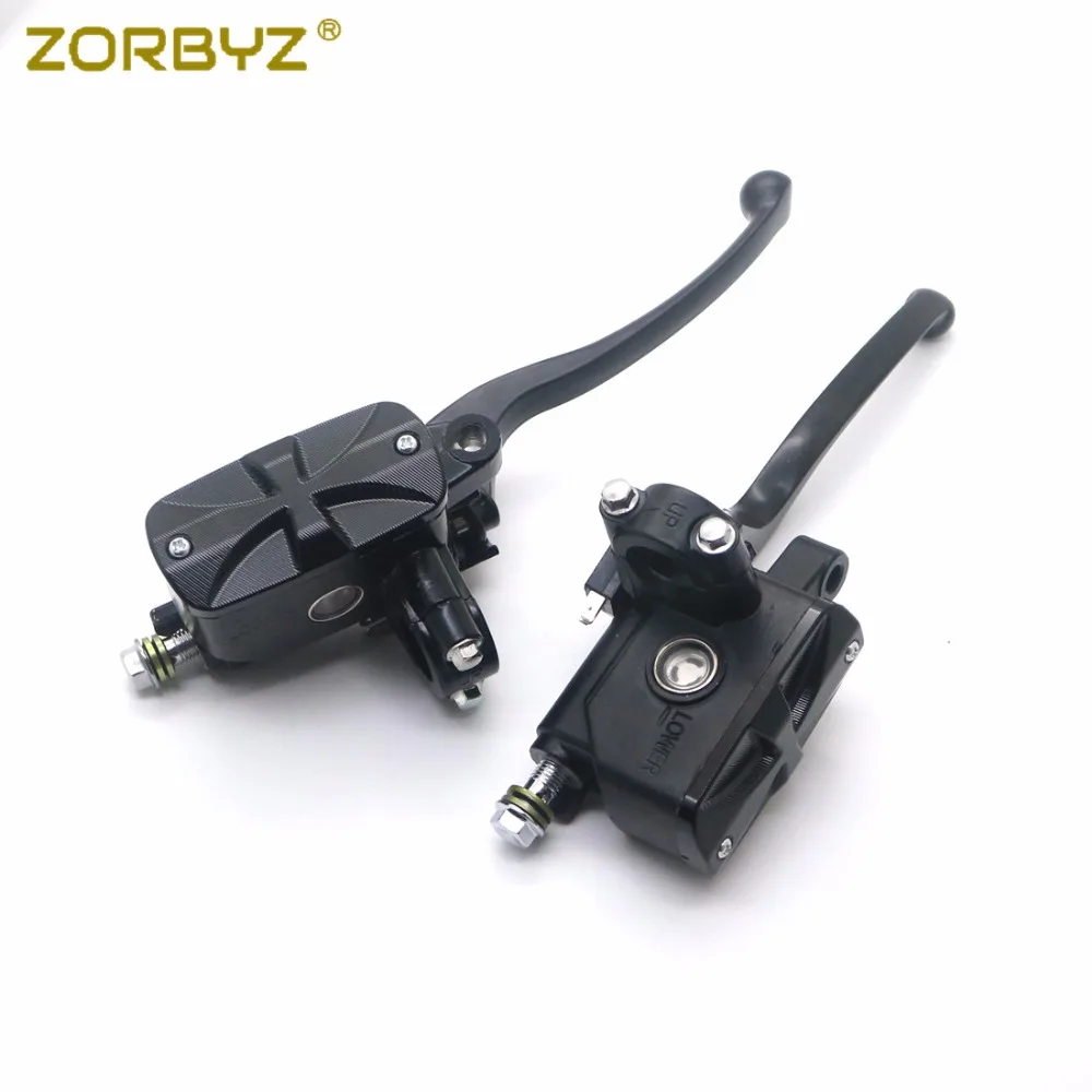 Универсальные рычаги сцепления ZORBYZ 7/8 дюйма 22 мм поперечный руль резервуар