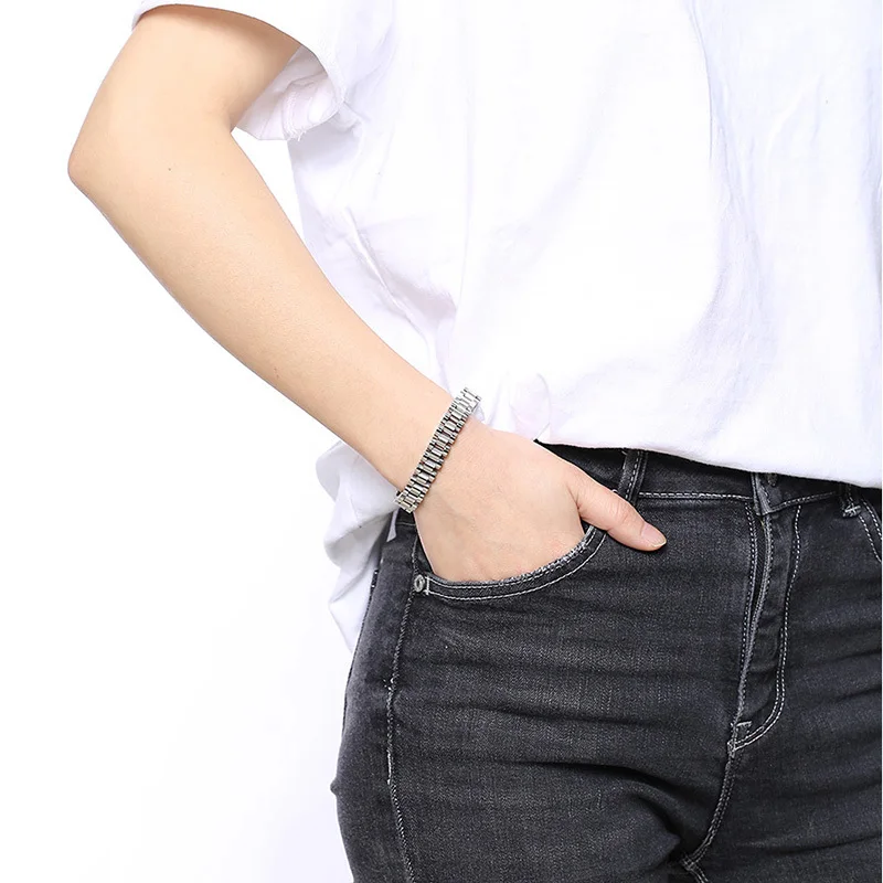 Vnox здоровый гематит браслеты для мужчин женщин Био энергия Терапия браслет из