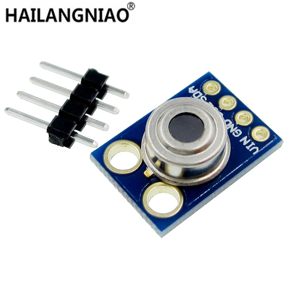 

GY-906 mlx90614fse Новый MLX90614 Бесконтактный модуль датчика температуры, совместимый