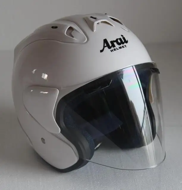 1 Топ горячий шлем Arai мотоциклетный шлем половина шлем с открытым лицом шлем-каска для мотокросса Размер: S M L XL XXL, Capacete - Цвет: 1