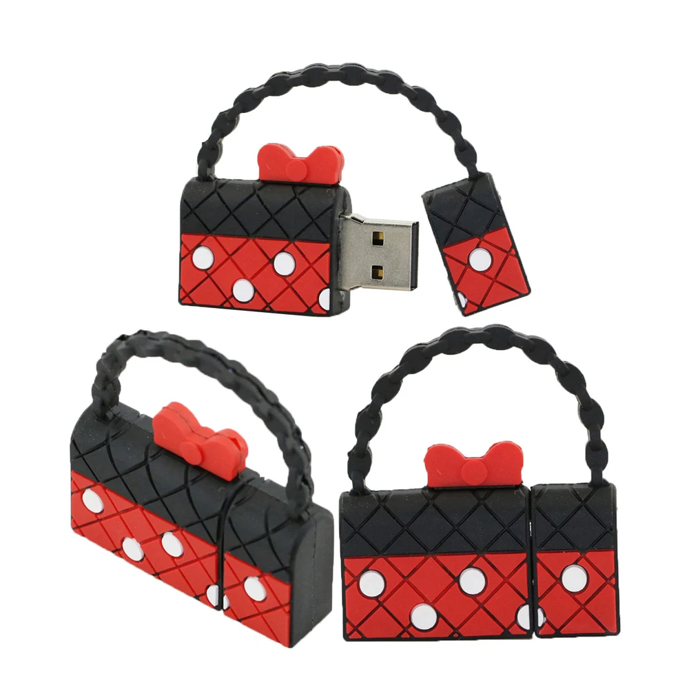 Мини сумочка USB Flash Drive кошелек флешки 4 ГБ 8 16 32 U диск 2 0 палка флэш накопитель карты
