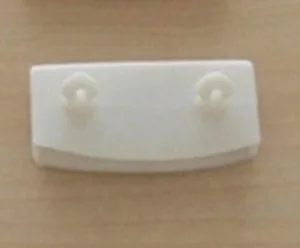 54 single plug 2 шт. пластиковый держатель деревянные держатели планки пряжки 25 мм x 55 мм деревянные планки разъем для кормления кровати мебельная фурнитура - Цвет: 54 single plug
