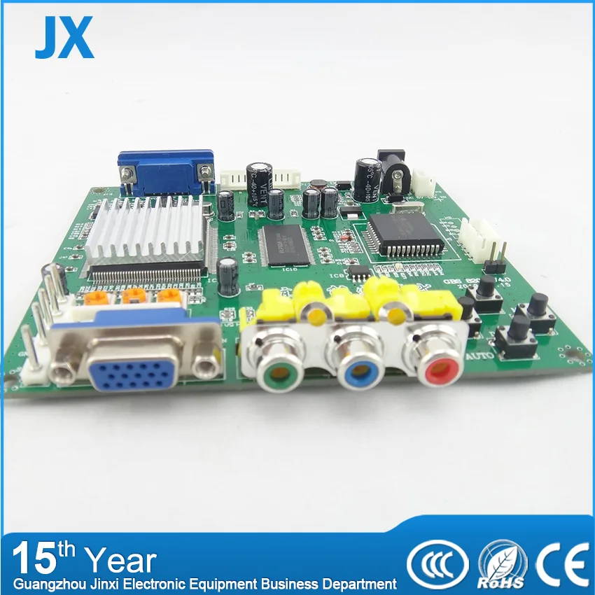 2016 Новая аркадная игра RGB/CGA/EGA/YUV К VGA HD видеоконвертерная плата HD9800/GBS8200 Горячая