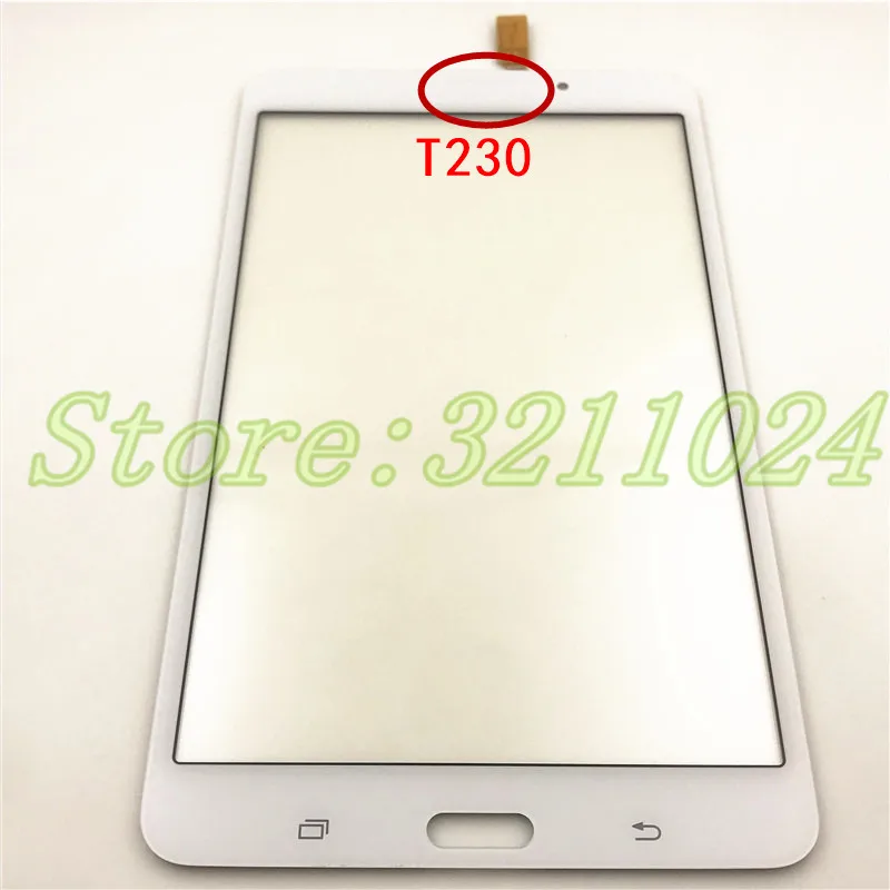 100% тест для Samsung Galaxy Tab 4 SM T230 T231 Передний сенсорный экран дигитайзер панель Стекло