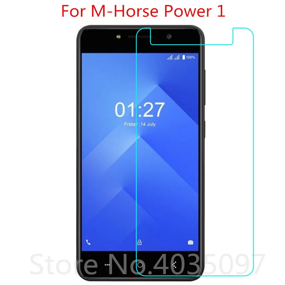 2.5D 9H для M Horse Power 1 Закаленное стекло Защитная стеклянная пленка Взрывозащищенная