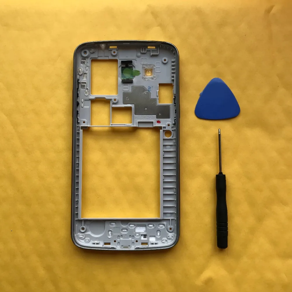 Оригинальная новая средняя рамка для Samsung Galaxy Grand 2 Duos G7102 G7106 Чехлы корпуса