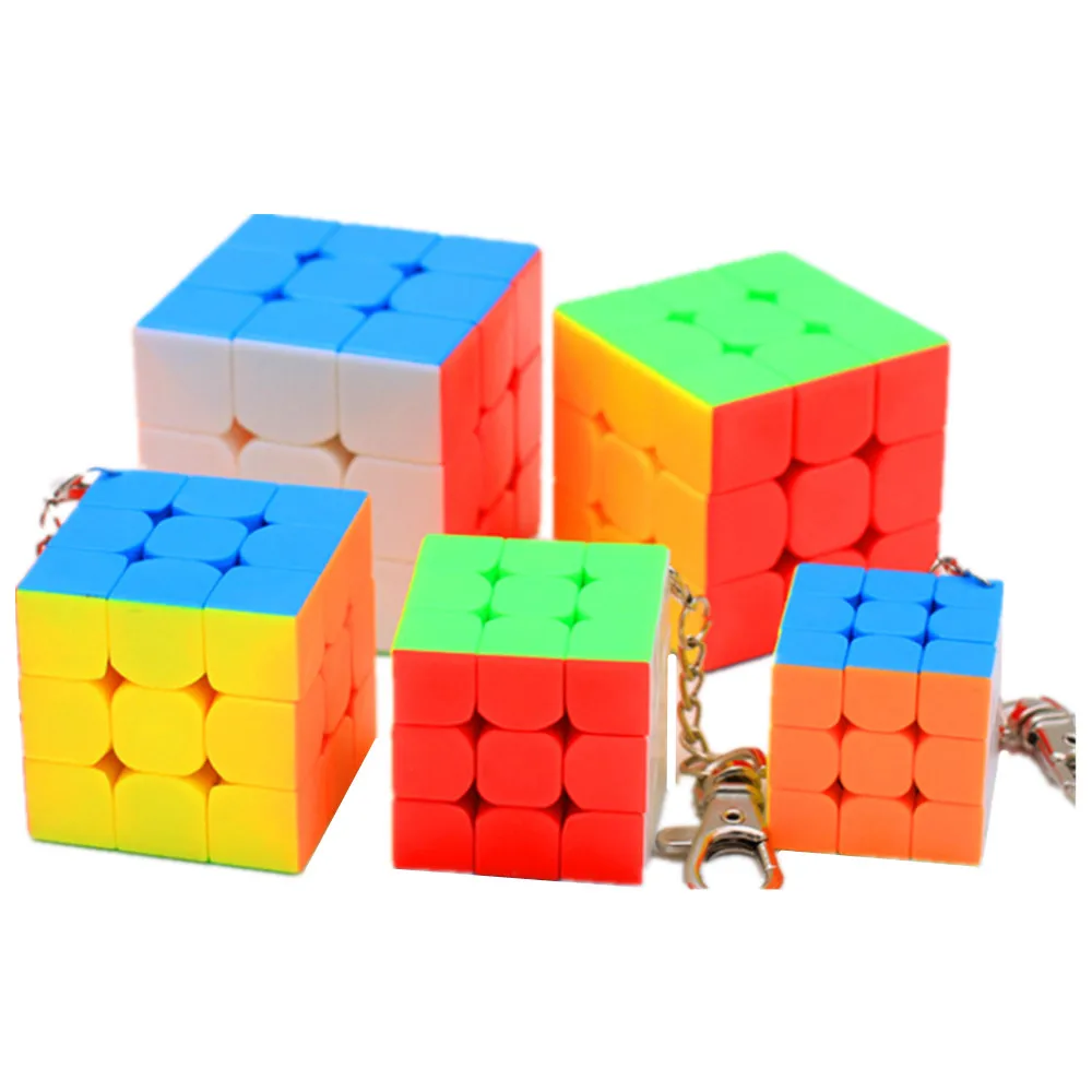 Лучший подарок на день рождения 5 шт./компл. различные размеры 3x3x3 флуоресцентная