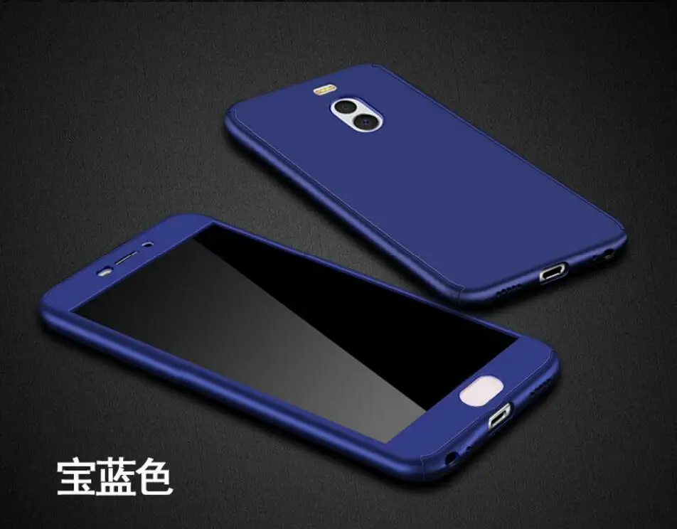 Чехол с полным покрытием 360 градусов для Meizu M6 Note Meilan 6 пластиковый чехол телефона +