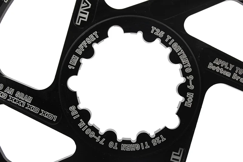 Улитка, велосипедная Звездочка MTB, зубная пластина gxp pedivela 1 мм, 34-40 т, кольцо для sram gx xx1 X1 x9 gxp Eagle NX