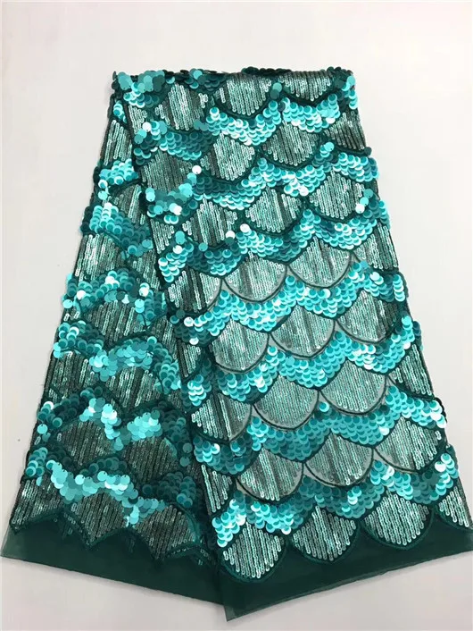 Высококачественная Роскошная африканская Золотая блестка с высококачественным