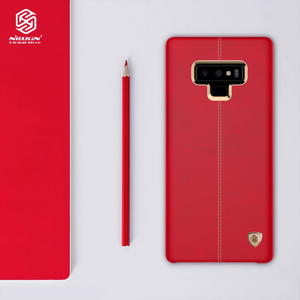 Nillkin кожаный чехол Englon для samsung Galaxy Note 9 задняя крышка Роскошный Note9 мобильный