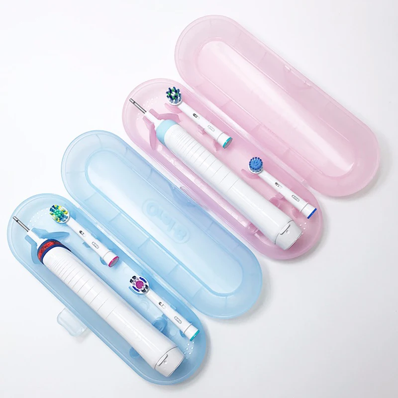 Portable Travel Case for Oral B Electric Toothbrush Handle Storage High Quality Plastic Anti-Dust Cover Tooth Brush Holder Box images - 6