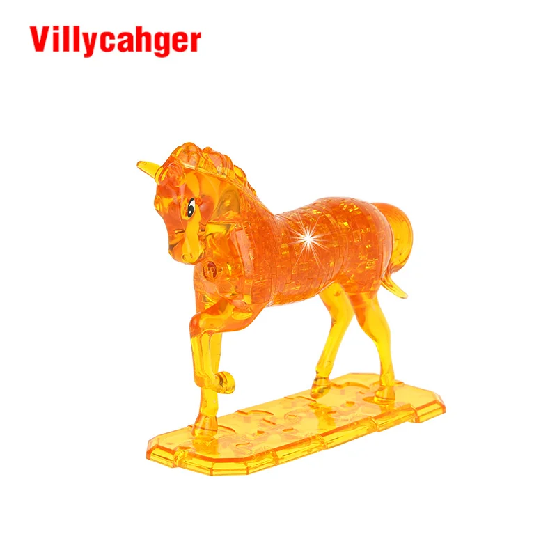 13 5 см x 16 3D головоломка DIY модель Buliding игрушка детское домашнее украшение желтая